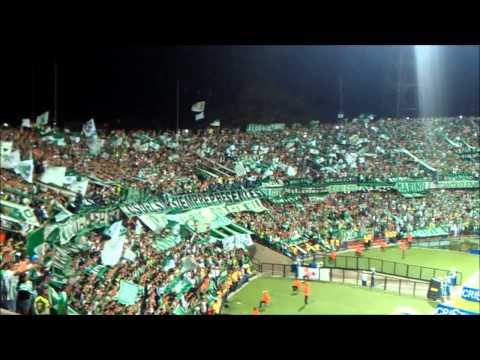 "Atletico Nacional 5 - millonarios 0 Canticos Los Del Sur" Barra: Los del Sur • Club: Atlético Nacional