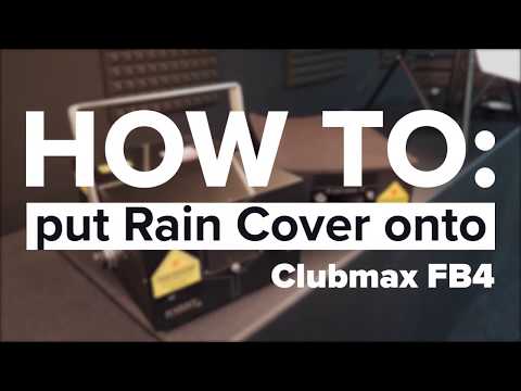 Rain Cover an Kvant ClubMax Laser anbringen