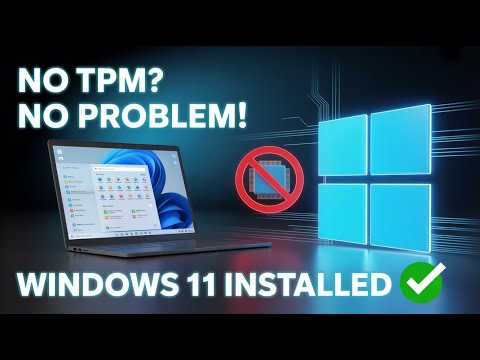 💻 Install Windows 11 on Any PC | No TPM 2.0, No Secure Boot Needed, Without Any Data Loss!