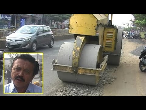 खड्डे बुजवण्याचा ग्राऊंड रिपोर्ट, बार्शी रोड
