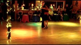 Meng Wang and Chie Yoshi performing milonga "Reliquia Portenas"