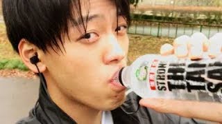 竹内涼真の自撮り「ジョギング」／「ザ・タンサン」web動画1