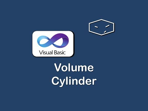 volume of cylinder in vb net