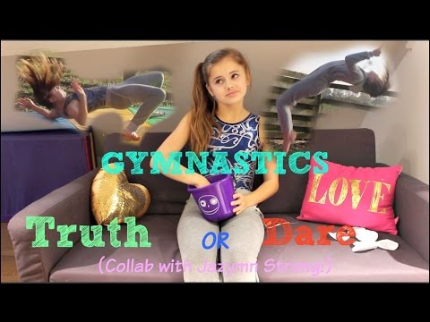 Gymnastics Truth or Dare! {Collab w/ Jazmyn Strong} || Ellie Louise