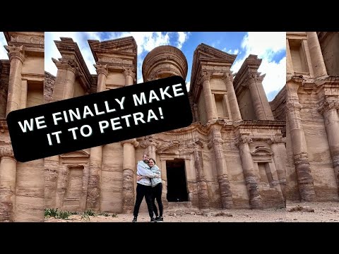 We finally make it to Petra after almost breaking down in Wadi Rum