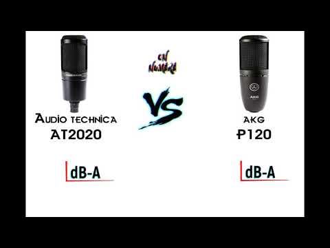 Audio Technica AT2020 ve AKG P120 Studyo Mikrofon Karşılaştırma #84