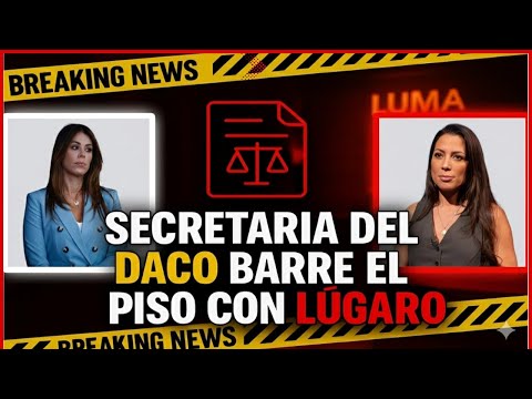 Secretaria del DACO barre el piso con Alexandra Lúgaro
