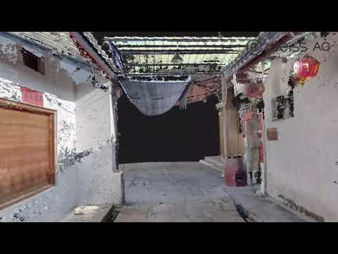 3D photogrammetry point cloud - Chinese_Long Hu Gu Zhai_Main St6 point clouds_Civetta scanner
