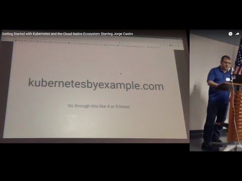 Getting Started with Kubernetes and the Cloud Native Ecosystem Starring Jorge Castro