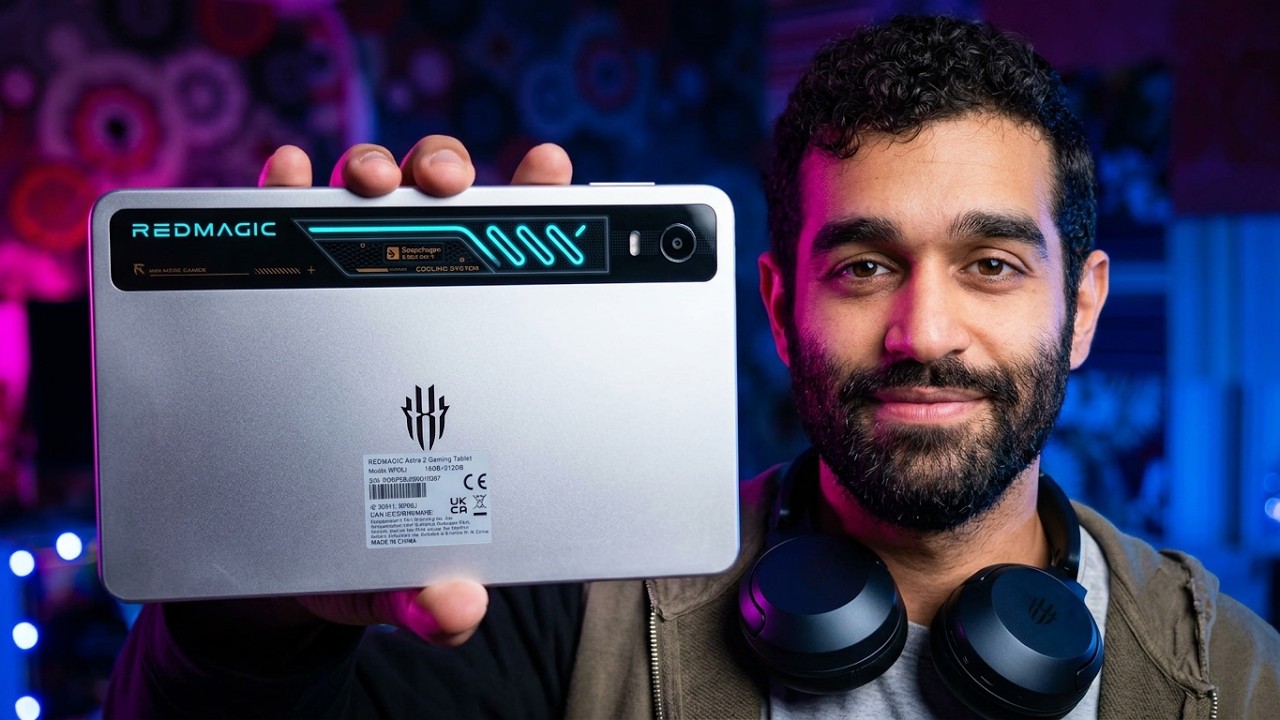 O TABLET ANDROID MAIS POTENTE DO MUNDO?! 🪽 REDMAGIC Astra 2 Gaming (Roda GTA 5?) 💥 #redmagic #tablet