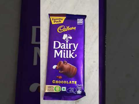 Cadbury dairy milk chocolate pack opening @CadburyDairyMilkIn @Foodie_7d#shorts #cadbury #review
