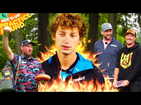 We got the HOTTEST guy on tour! | Portland Open F9 | Jomez Practice Round