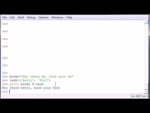 Python Programming Tutorial 17 Strings n Stuff