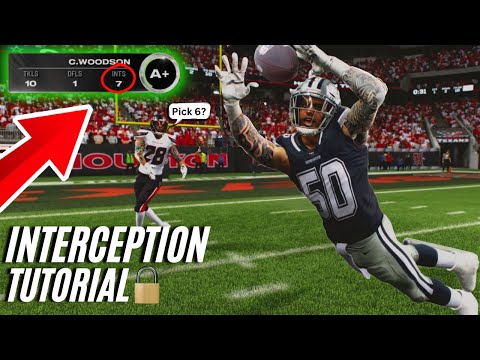 How To Get MORE Pick 6's & Interceptions In Madden 25! | Superstar Mode