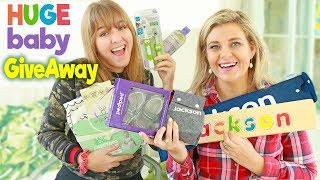 HUGE BABY SHOWER GIVEAWAY | MAM, ErgoPouch, Pediped, Primo, Stuck on You, Babo Botanicals