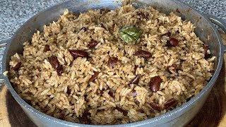 THE PERFECT RED BEANS AND RICE STEP BY STEP |RICE AND PEAS HAITIAN STYLE| GREAT FOR BEGINNERS