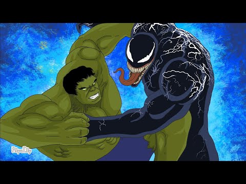 Hulk vs Venom / Flipaclip animation