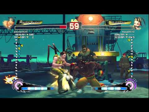 SSF4 AE Ver. 2012: pikotan525 [Dee Jay] vs. masa9510 [Ibuki] - PSN Ranked Match