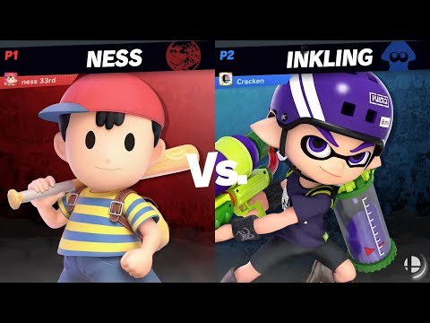 [SSBC Tournament #8 - Rd 1] ness 33rd (Ness) vs. Cracken (Inkling) 02