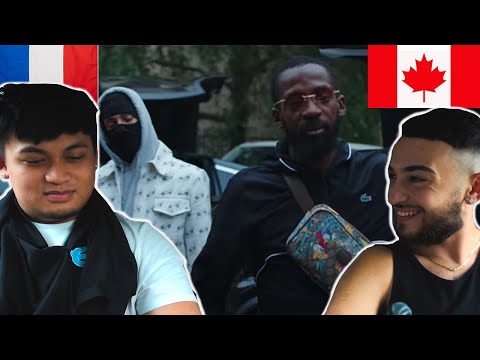 CANADIANS REACT TO FRENCH DRILL - DA Uzi - 27 feat. Freeze Corleone (Clip Officiel)