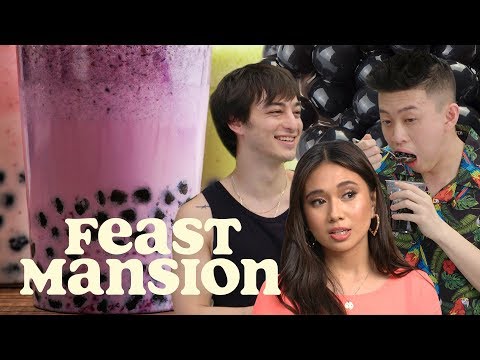 Joji Judges a Boba Tea Battle Between Rich Brian and NIKI | Feast Mansion