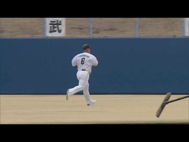 【春季キャンプ】初日から「走魂」全開!! ライオンズ・渡部健人が全力疾走!!  2023年2月6日 埼玉西武ライオンズ