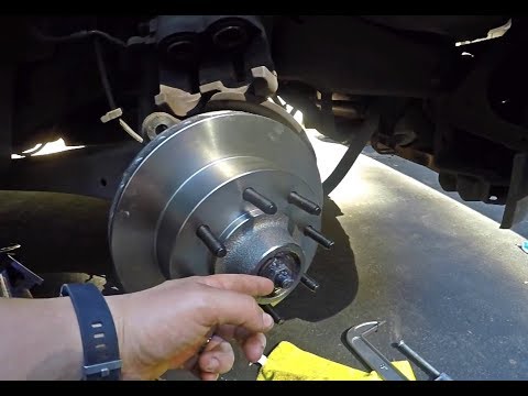 Ford F150 F250 F350 Front Brakes Easy How To 2wd 2 Wheel Drive Super Duty