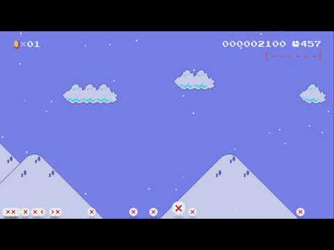 Getting Over It With Mario by J111M - Super Mario Maker 2 - No Commentary 1bu