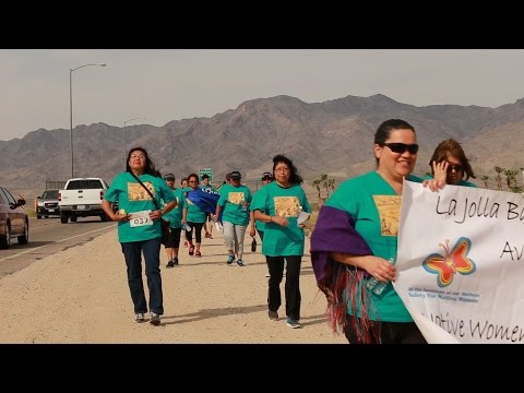 The Fort Mojave Indian Tribe Domestic Violence Program's  #IWalkForHer Campaign