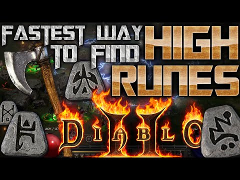 Diablo 2 Resurrected | Fastest Way to get HIGH RUNES at LADDER START