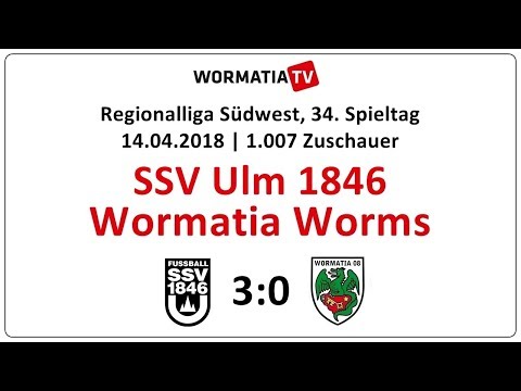Zusammenfassung SSV Ulm 1846 - Wormatia 3:0 (14.04.2018)