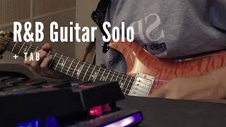 R&B Guitar Solo | Tab