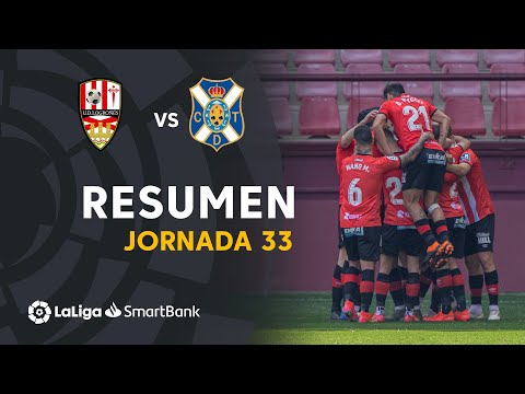 Resumen de UD Logroñés vs CD Tenerife (1-0)