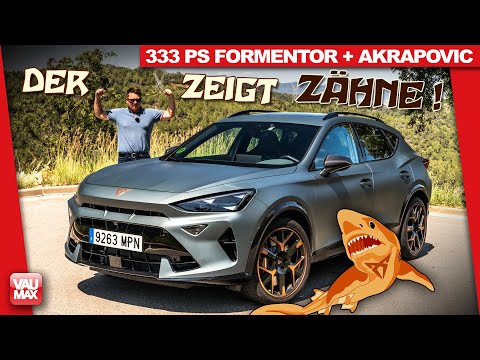 NEW Cupra Formentor VZ 333 - I drive the 333 hp top model with Akrapovic exhaust system!!