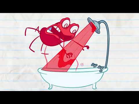 The Shower Must Go On   Pencilmation Cartoon For Kids
