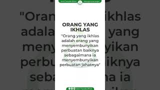 Download lagu ORANG YANG IKHLAS #ikhlas #nasehat #dakwah #mengaji #ceramah #ibadah #islamic #allah #sholawat mp3