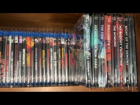(2025) SCREAM FACTORY Complete Collection Overview HORROR SCI FI 4k Blu Ray DVD Steelbooks Box Sets 