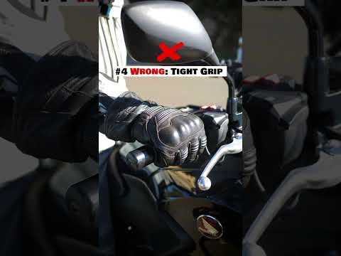 Tips for the Correct Throttle Control #shorts #motorcycle