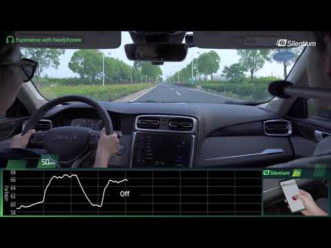 Listen As Active Noise Cancellation Makes Car Interiors 90% More Silent