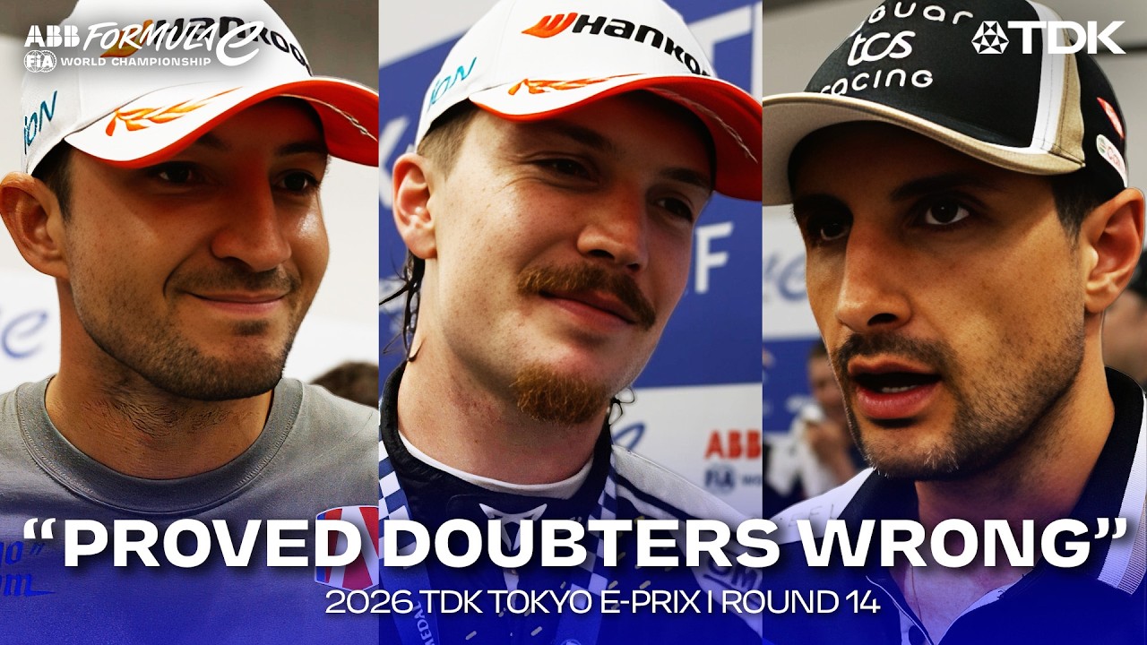 Redemption, Heartbreak & Home Emotion | The Drivers React | 2026 Tokyo E-Prix Round 14