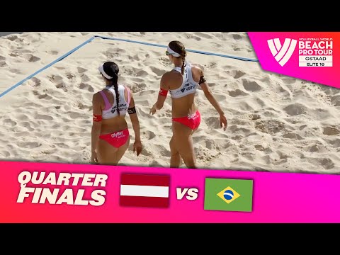 Tina/Anastasija vs. Thamela/Victoria - Quarter Final Highlights | Gstaad 2025 #BeachProTour