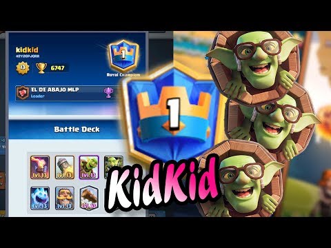 KIDKID How to BEAT EVERY Meta DECK w/ LogBait Classic - Clash Royale