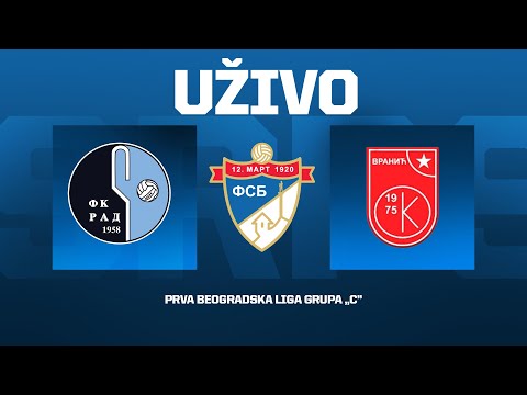RAD - VRANIĆ (02.11.2025.) Prva Beogradska liga Grupa "C", 11. kolo