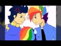 Rainbow Dash X Rainbow Blitz- Beautiful With You