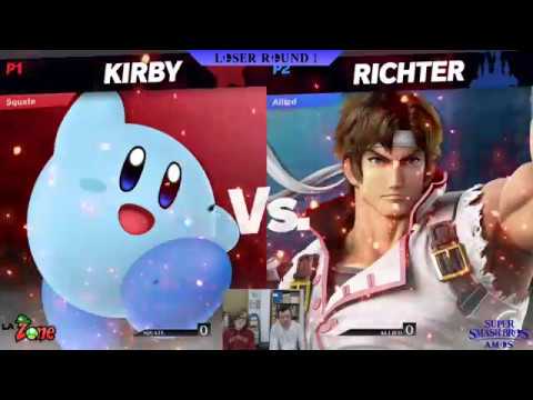 SSBA Ultimate Saison 2 Weekly #9 - Squate (Kirby) vs Allied (Richter) - Loser Round 1