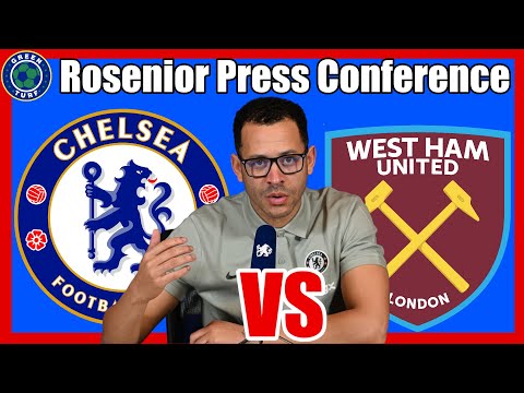 Colwill is BACK! Cole Palmer to START | Liam Rosenior Press Conference, Chelsea vs West Ham