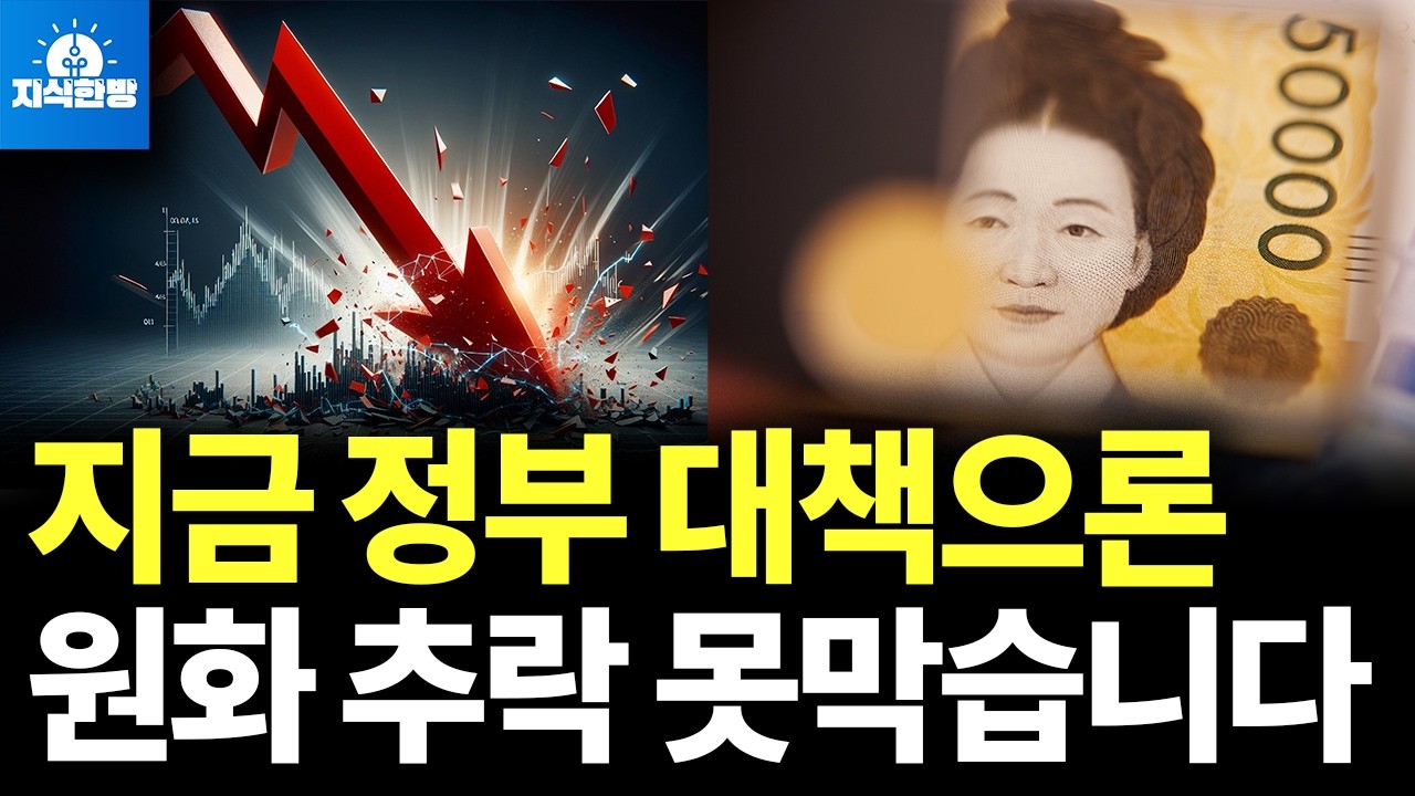 서학개미 탓하다간 환율 폭등 못막습니다 (박종훈의 지식한방)