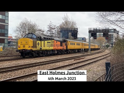 *TWO Test Trains* Trains at East Holmes Junction (04/03/2023)