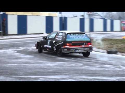 Jarosław Hajduk / Stanisław Wroński - Honda Civic - KJS Świąteczny Super OeS Gorlice 28-12-2014