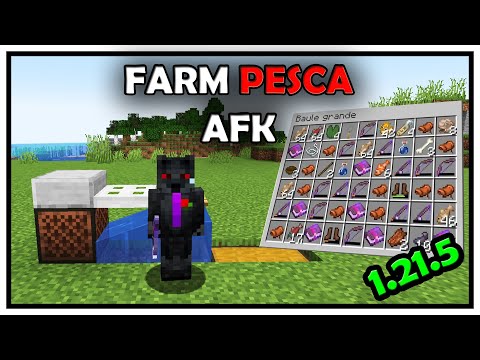 Come fare una Farm di pesca AFK semplice e veloce | MINECRAFT 1.21.5 (JAVA) | TUTORIAL [ITA]